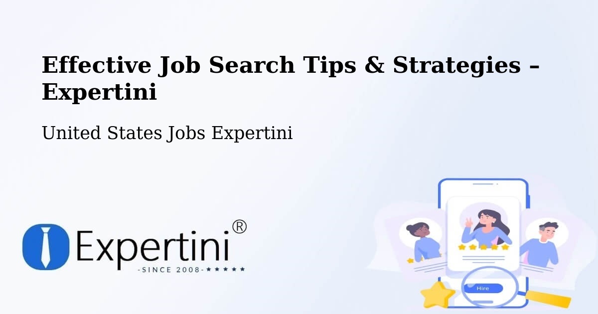 Job Search Tips & Strategies for Job Seekers – Dunkirk - Dunkirk, United States Jobs Expertini